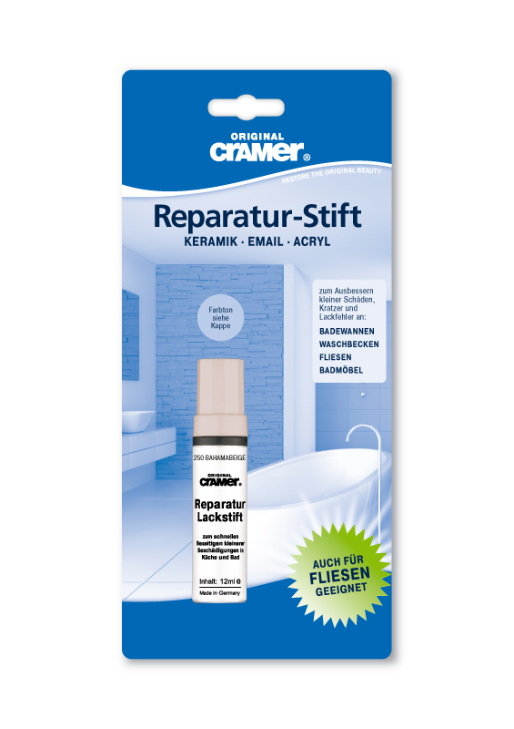 Cramer Reparatur-Lackstift Farbe bahamabeige